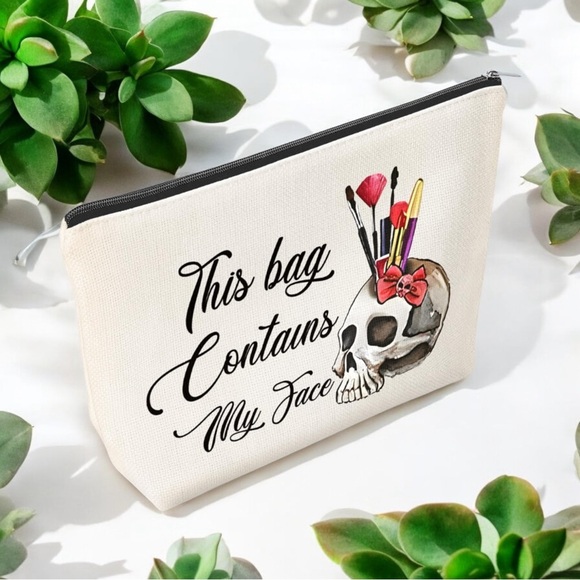 Large Waterproof Makeup Pouch, NWT - Picture 4 of 6